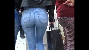 ass candids jeans