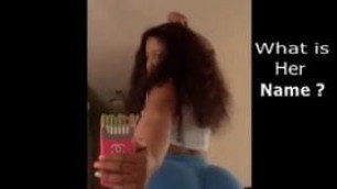 Super thick big booty twerking  Does anyone know her name