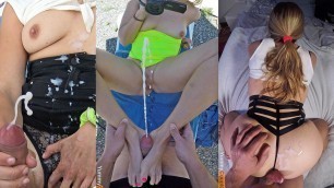 A Cumpilation Of Real Triple (yes, 3x!) Cumshots YummyCouple