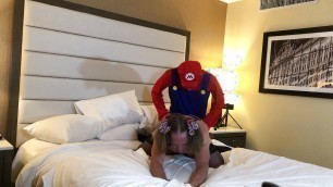 Mario Fucks a Hot MILF Trans Woman