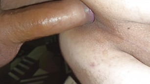 A young point was gouged with a big dick and filled with sperm !